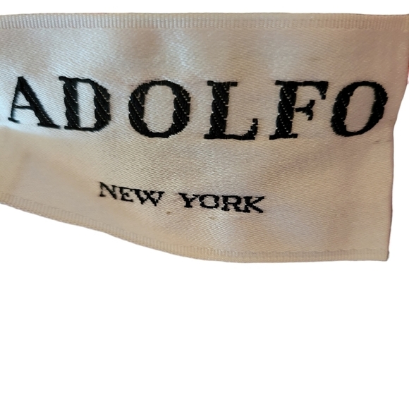 Adolfo Faux Fur Leopard Print Skirt Vintage S/6 - Picture 2 of 2